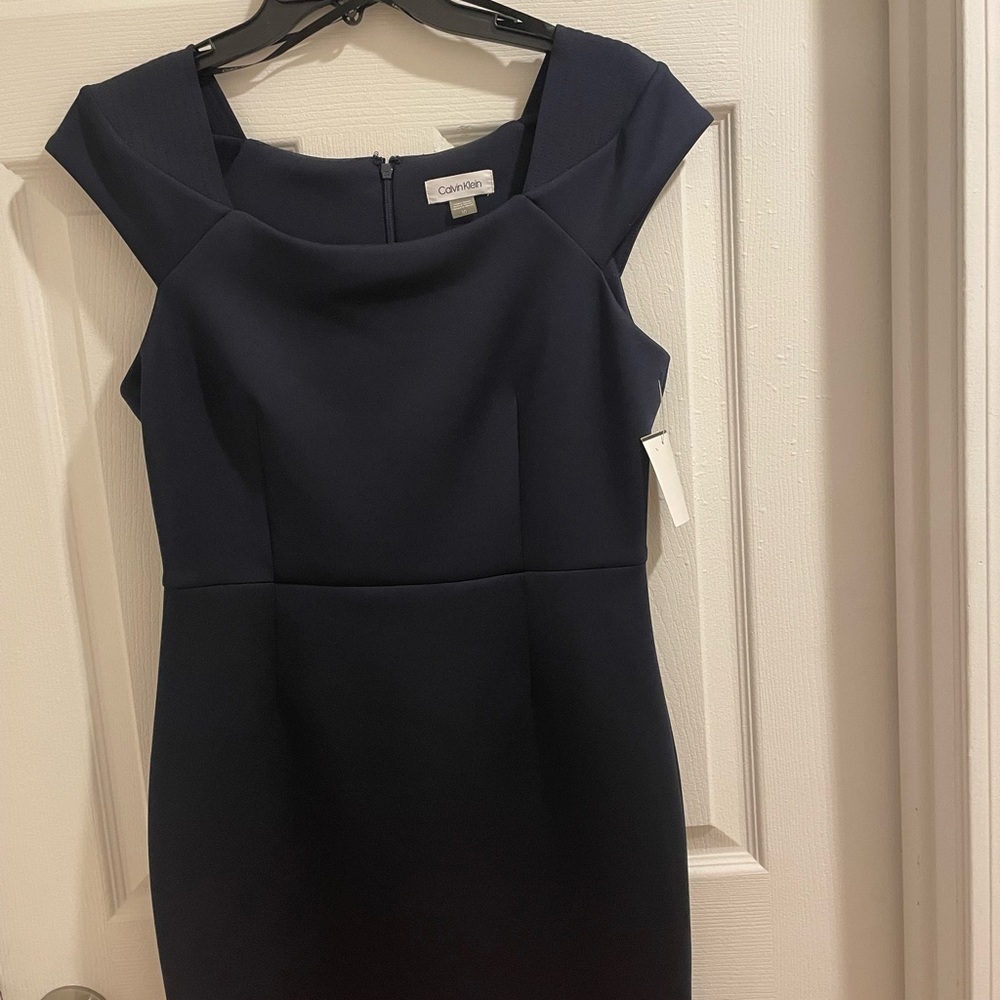 Calvin Klein Navy Mini Dress